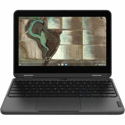 Lenovo 500e Chromebook Gen 3 82JB0015US 11.6 inch Touchscreen Convertible 2 in 1 Chromebook - HD - Intel Celeron N4500-4 GB - 32 GB Flash Memory - English Keyboard - Gray - Intel Chip - 1366 x 768 - Chr
