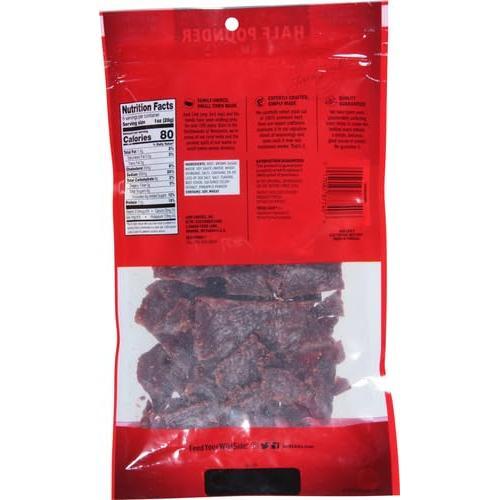 Jack Link's Beef Jerky, Teriyaki, Half Pounder Large Jerky Bag - Flavorful Meat Snack, Ready to Eat Protein Snacks with 11g of Protein per Serving, Made with 100% Beef