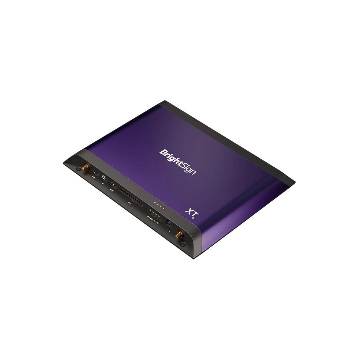 Brightsign XT1145 Powerful Ultra-thin Player Delivering The Video From 1080p To 8k60p & Playing 3d Motion Graphics At High Frame Rates. Expanded I/o Package With Gb Ethernet Supporting