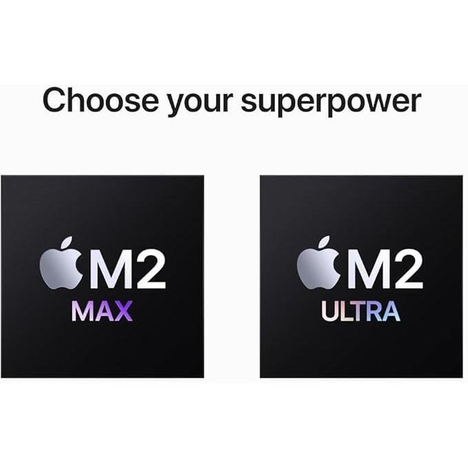 2023 Apple Mac Studio with M2 Max 12-Core / 30-Core, (3.7-inch, 32GB, 512GB SSD) (Renewed Premium)