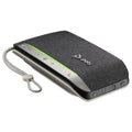 Poly - Sync 20 USB-C Personal Smart Speakerphone (Plantronics) - Connect to Cell Phone via Bluetooth and PC/Mac via USB-C Cable - Works with Teams (Certified), Zoom & More,Black