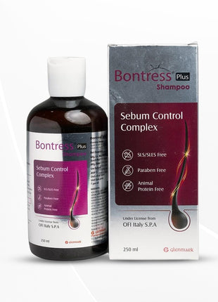Bontress Plus Hair Revitalising Shampoo | With Caffeine, Vitamins & Ginkgo Biloba | 250 Ml