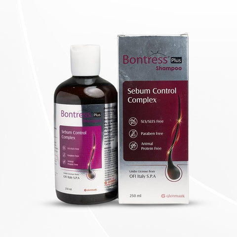 Bontress Plus Hair Revitalising Shampoo | With Caffeine, Vitamins & Ginkgo Biloba | 250 Ml