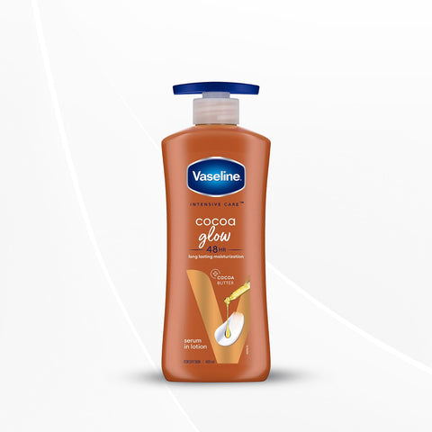 Vaseline Cocoa Glow Serum In Lotion | 100% Pure Cocoa & Shea Butter | 400 ml
