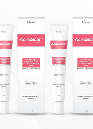 Brinton AcneScar Advanced Gel to Reduce Acne Scars & Acne pits, 15gm Pack of 2