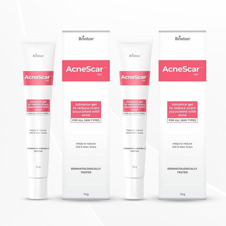 Brinton AcneScar Advanced Gel to Reduce Acne Scars & Acne pits, 15gm Pack of 2