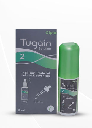 Tugain 2% - Bottle of 60ml Solution