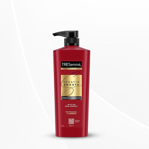 Tresemme Keratin Smooth Shampoo | With Keratin & Argan Oil for Straighter | 580 ml