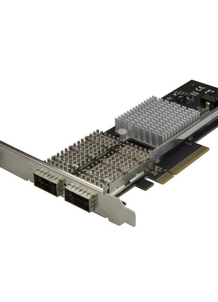 StarTech.com Dual Port 40G QSFP+ Network Card - Intel XL710 Open QSFP+ Converged Adapter - PCIe 40 Gigabit Ethernet Server NIC - 40GbE Fiber Optic LAN Card - Dell PowerEdge HPE ProLiant (PEX40GQSFDPI)