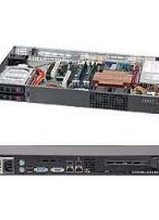 Supermicro Mini 1U Rackmount Server CSE-510T-203B Black