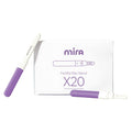 Mira Fertility MAX Wands, Ovulation Test Strips for Women, Monitor and Detect Ovulation at Home, Track PdG, LH and E3G, Use with The Digital Mira Fertility Monitor Kit + App, 20 Tests