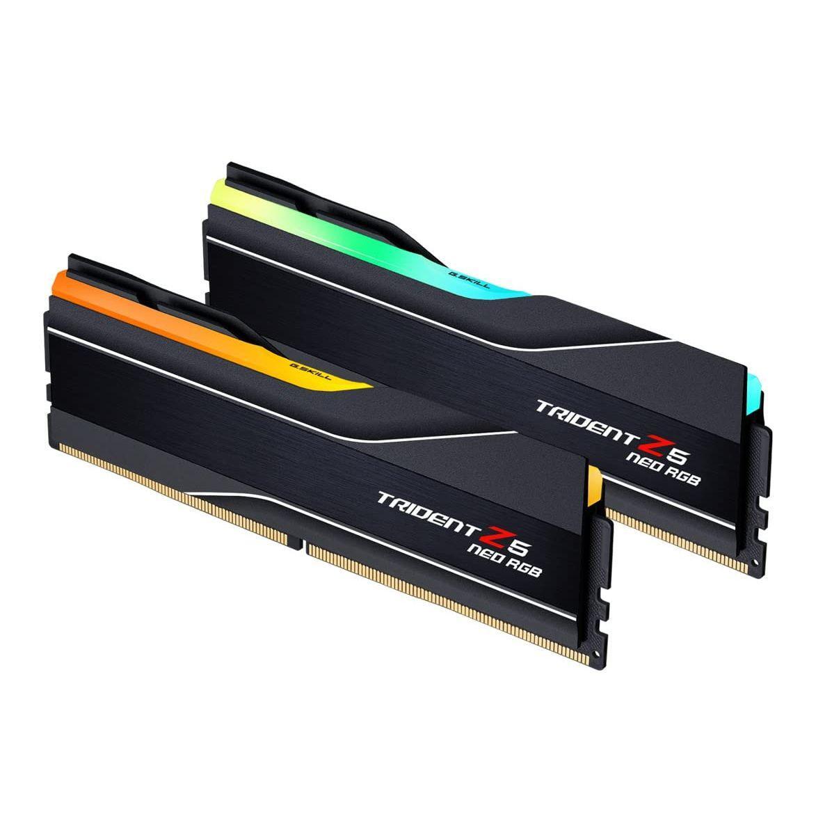 32GB G.Skill DDR5 Trident Z5 Neo RGB 6000MHz CL30 1.35V Dual Channel Kit (2X 16GB) Black