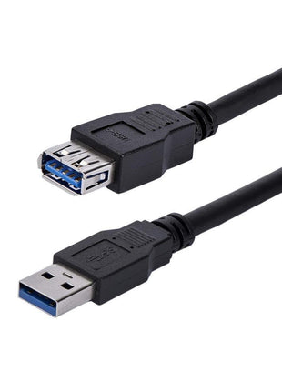 StarTech.com 1m Black SuperSpeed USB 3.0 Extension Cable A to A - Male to Female USB 3 Extension Cable Cord 1 m (USB3SEXT1MBK)