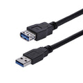 StarTech.com 1m Black SuperSpeed USB 3.0 Extension Cable A to A - Male to Female USB 3 Extension Cable Cord 1 m (USB3SEXT1MBK)