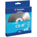 Verbatim CD-R 80 Minute (700 MB) (52x) Branded (10/Pk) (Retail Bulk Box) Warning: Reproductive