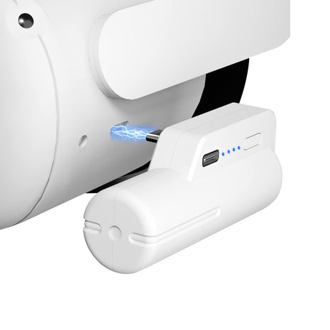 Battery Pack for Meta Quest 3/3S/2 - 18W Fast Charging Extended Battery with LCD Display - Lightweight VR Accessories Compatible with Oculus Quest 2/3/3S - 5000mAh Portable Battery Extra 1-2H Palytime