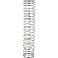 Prime-Line SP 9711 Compression Spring, Spring Steel Construction, Nickel-Plated Finish, 0.041 GA x 23/32 In. x 3-1/2 In. (2 Pack)