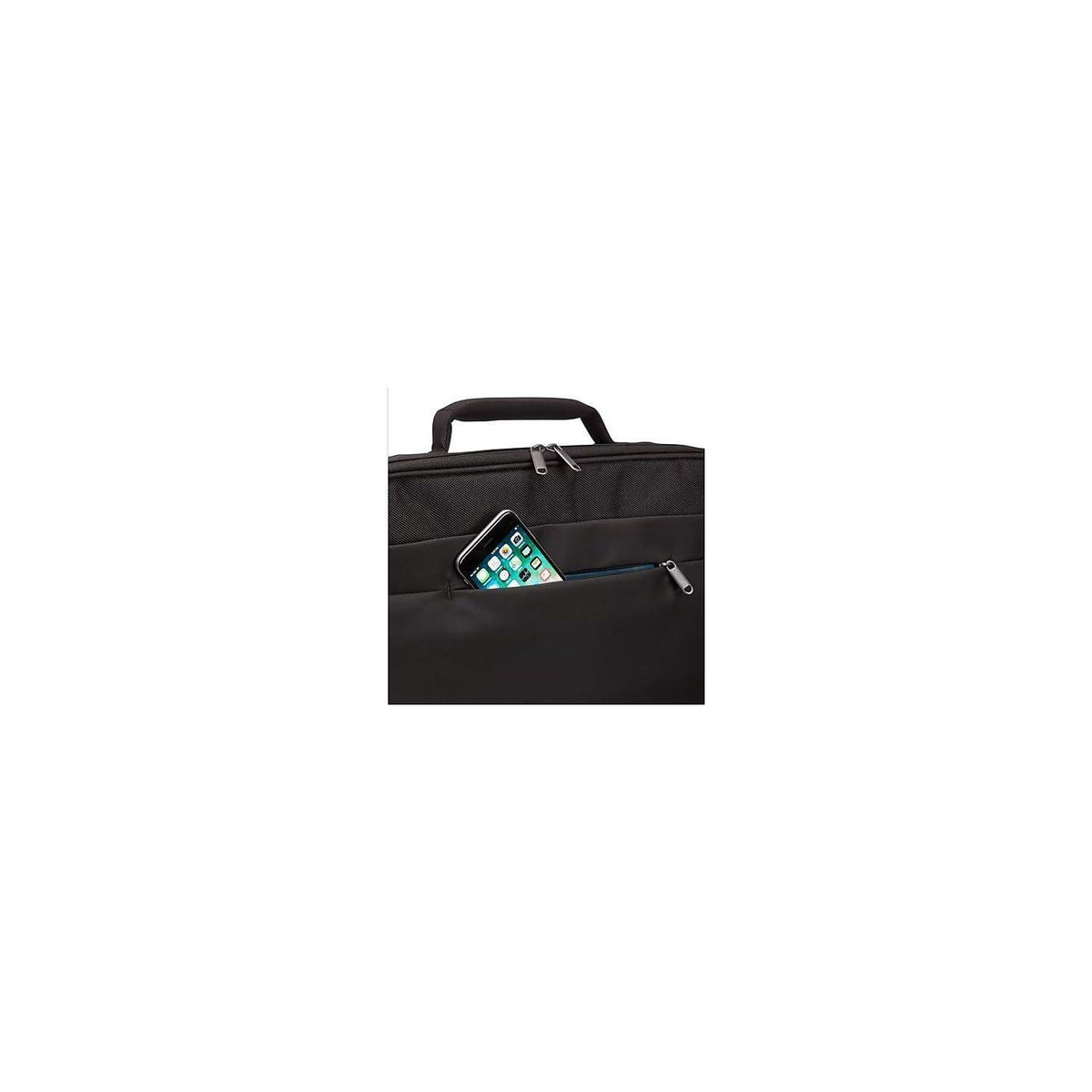 Case Logic Advantage 15.6"" Laptop Briefcase-Black
