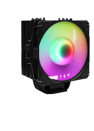 Pano-Mounts CPU-12ARGB-6 120 mm CPU Stock Air Cooling Fan with 4 Pin - Black