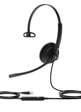 Yealink UH34 Lite Noise Canceling Mono On-Ear Headset (1308046)