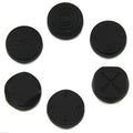 1 Set Analog Silicone Thumb Stick Grip Joystick Caps Cover for PSV 1000 2000 Black