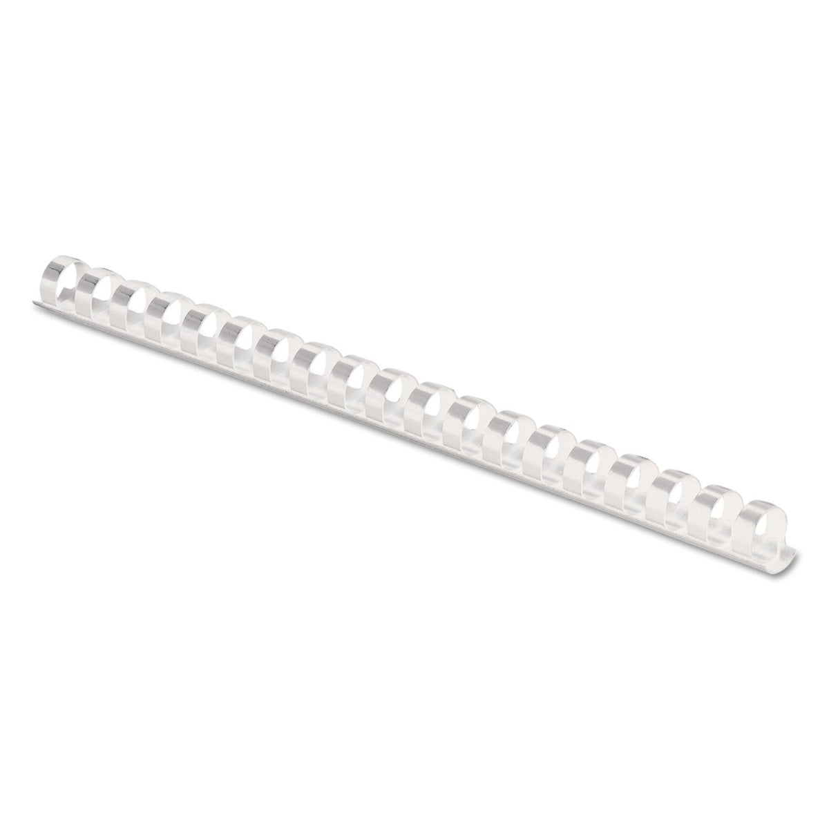 Fellowes Plastic Binding Combs, 90 Sheet Capacity, 1/2 Inch, White, 100 per Pack