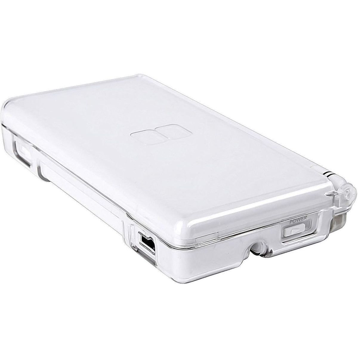 KlsyChry Transparent Hard Shell Case Cover Compatible with Nintendo DS Lite NDSL, Replacement Protective NDS Lite Crystal Clear Housing Case（Not for Nintendo DS or Dsi）