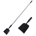 BARAYSTUS Flat Shovel with Adjustable Handle, 59 in Floor Scraper, Ice Scraper, Garden Cleaning Scraper, Ice Chopper, Snow Shovel, Multifunctional Weed Remover Tool for Walkway Driveway