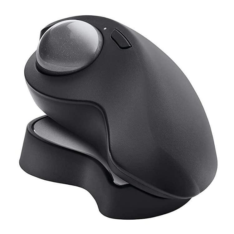 Logitech MX Ergo Plus Advanced Wireless Trackball for PC and MAC with Extra 10° Wedge