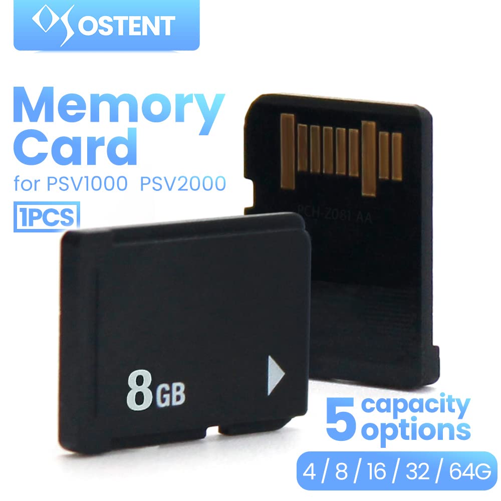 OSTENT 8GB Memory Card Stick Storage for Sony PS Vita PSV 1000/2000 PCH-1000/PCH-2000 Console PCH-Z081