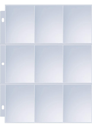 36 Pack 9 Pocket Page Protectors, Sooez Trading Card Sleeves for 3 Ring Binder, Baseball Cards Holder, Protective Pages Sheets for Binders Album, Fit for Collectible Games, Sports Cards