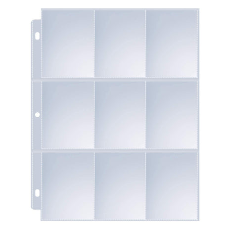36 Pack 9 Pocket Page Protectors, Sooez Trading Card Sleeves for 3 Ring Binder, Baseball Cards Holder, Protective Pages Sheets for Binders Album, Fit for Collectible Games, Sports Cards