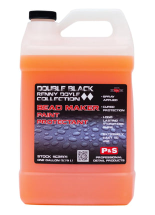 P&S Bead Maker Paint Sealant – Easy Spray & Wipe Protectant for Cars, Boats & RVs – Hydrophobic Gloss & UV Protection – Safe for All Surfaces - 1 Gallon
