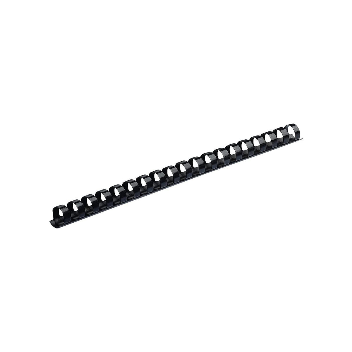 Fellowes 52326 Plastic Binding Combs - Round Back, 1/2 Inches, 90 Sheets, Black, 100 Pack