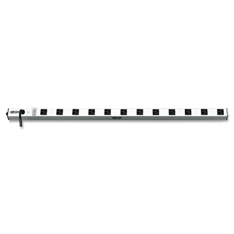 Tripp Lite 12 Outlet Bench & Cabinet Power Strip, 36 in. Length, 15ft Cord with 5-15P Plug (PS3612),Black