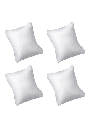 4pc-Velvet Small Bracelet/Watch Pillow Jewelry Displays (White)