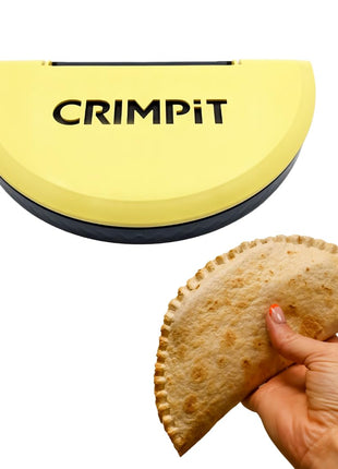 CRIMPiT Large Tortilla Sealer - For 10-12" Flour Tortillas | Make Sealed Tacos, Quesadillas, Burritos & More | Mess-Free Meals in Seconds | BPA-Free, Dishwasher Safe | Made in UK & USA
