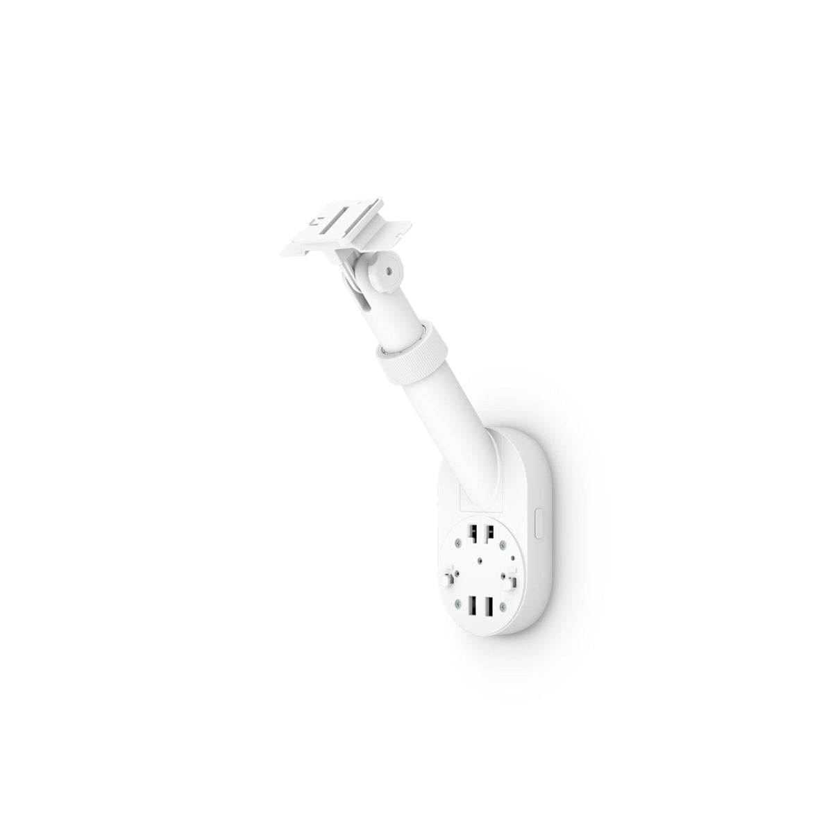 All-New Ring Pole and Wall Mount for Cameras and Solar Panels, White