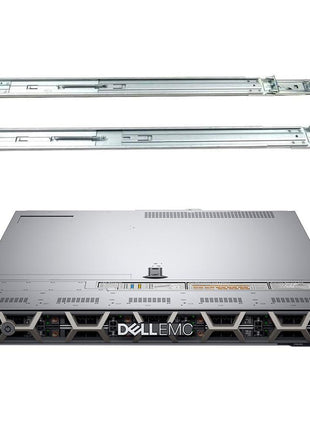 Dell PowerEdge R640 1U Rack Server, Dual Xeon 6148 2.40 GHz, 256GB DDR4 Memory, 7.68TB Enterprise SSD Storage, RAID, Dual Power, iDRAC, Rail Kit (Renewed)
