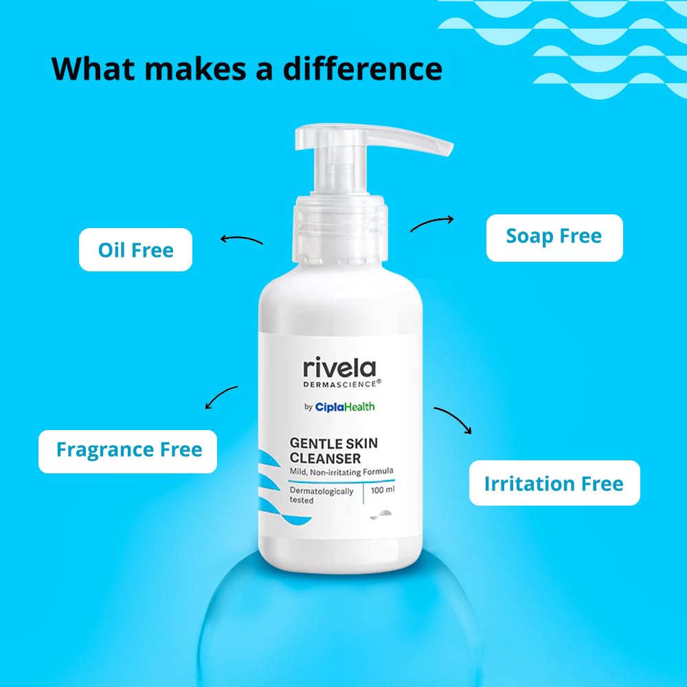 Rivela Dermascience Gentle Skin cleanser 100ml