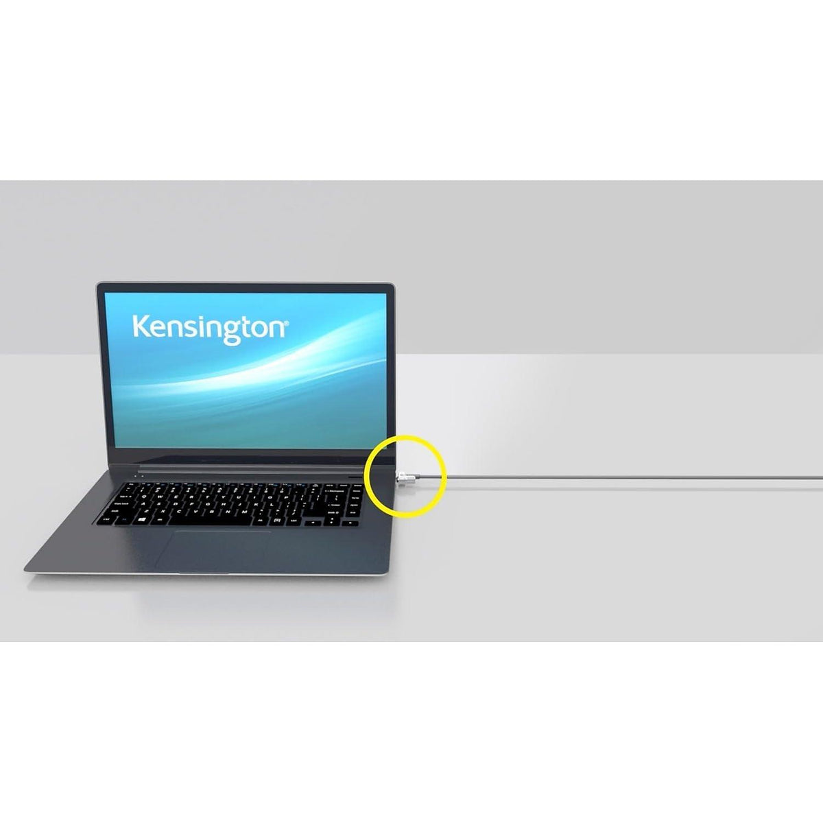 Kensington MicroSaver 2.0 Keyed Twin Cable Lock for Laptops & Other Devices (K65048WW)