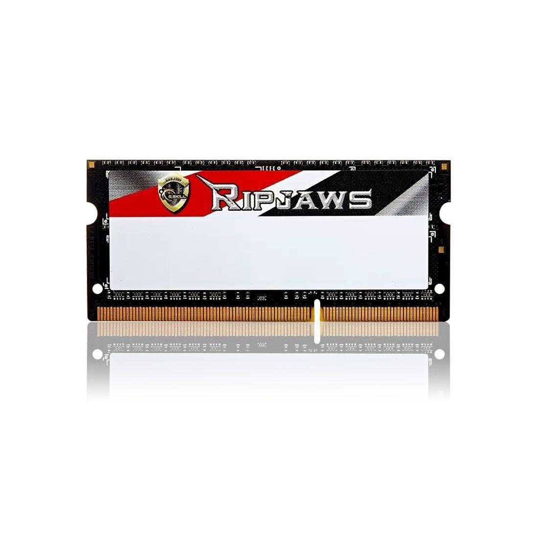 G.SKILL Ripjaws DDR3L SO-DIMM Series DDR3 RAM 16GB (2x8GB) 1600MT/s CL9-9-9-28 1.35V Unbuffered Non-ECC Notebook/Laptop Memory SODIMM (F3-1600C9D-16GRSL)