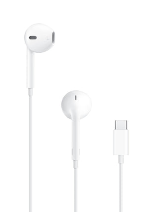 Apple EarPods Headphones with USB-C Plug, Wired Ear Buds with Built-in Remote to Control Music, Phone Calls, and Volume