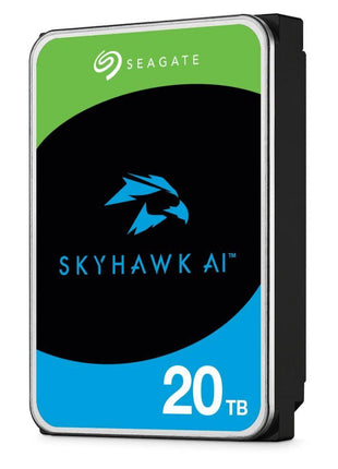 Seagate Skyhawk AI ST20000VE002 - Hard Drive - 20 TB - SATA 6Gb/s