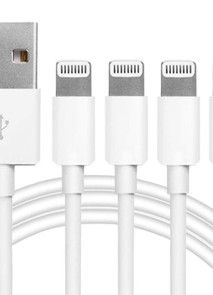 4Pack Original Apple MFi Certified Charger Lightning to USB Charging Cable Cord Compatible iPhone 14/13/12/11 Pro/11/XS MAX/XR/8/7/6s Plus,iPad Pro/Air/Mini,iPod Touch (3.3ft)