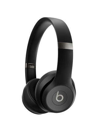 Beats Solo 4 - Wireless On-Ear Bluetooth Headphones, Up to 50-Hour Battery Life, Ultra-Lightweight Comfort, Powerful and Balanced Sound, Apple & Android Compatible - Matte Black