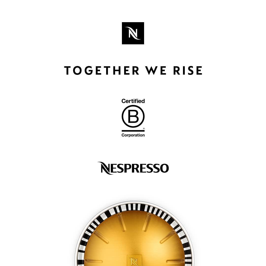 Nespresso Capsules Vertuo, Melozio Decaffeinato, Medium Roast Espresso, 30-Count Coffee Pods, Brews 7.8 oz.