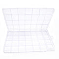IOOLEEM 28 Grids Plastic Bead Organizer Box, Organizer Container Storage Box, Dividers for bead arts and crafts.