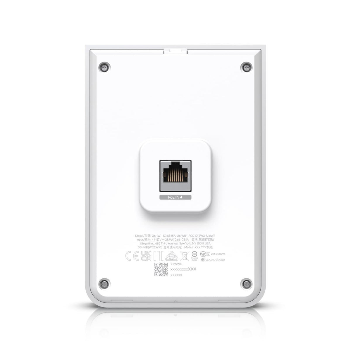 Ubiquiti Access Point WiFi 6 In-Wall U6-IW-US