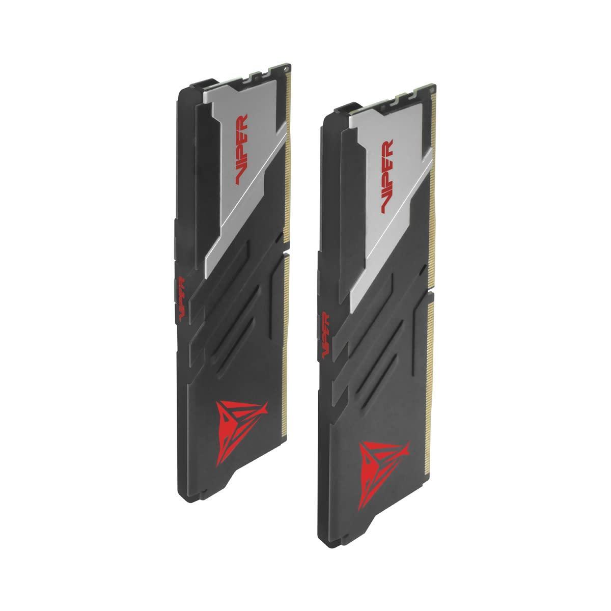 Patriot Memory Viper Venom DDR5 RAM 64GB (2X32GB) 6000MHz CL36 1.35v UDIMM Desktop Gaming Memory Kit Compatible with Intel XMP/AMD Expo - PVV564G600C36K